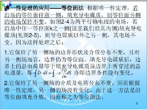唯一性定理与静电屏蔽