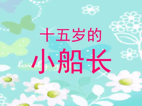 十五岁的小船长