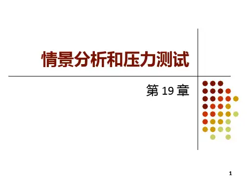 情景分析和压力测试