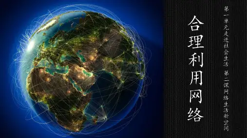 合理利用网络PPT课件