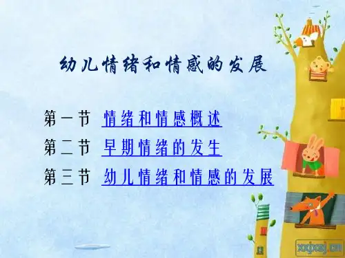 幼儿园中班情感和认识过程的关系表现ppt