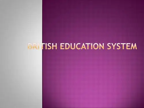 英语国家概况 英国chapter7v2