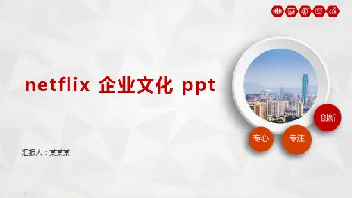 netflix 企业文化 ppt