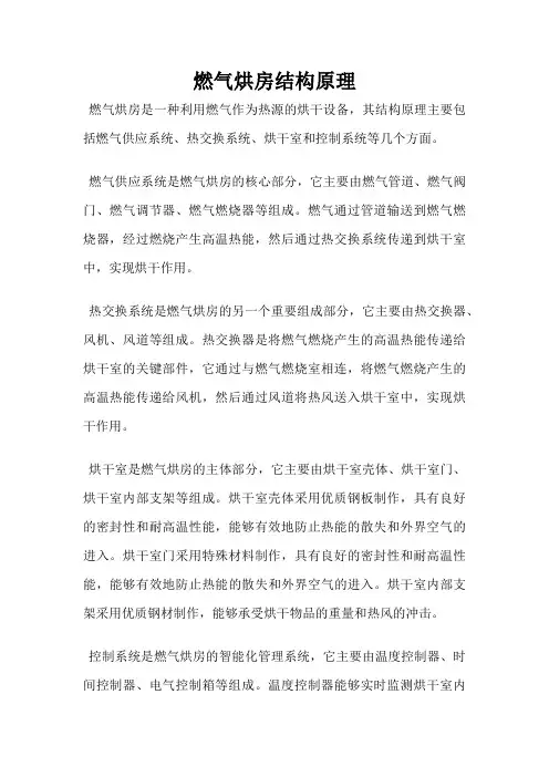 燃气烘房结构原理