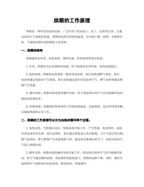 烘箱的工作原理