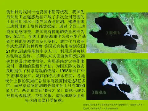 遥感技术的发展历史与应用ppt课件.ppt