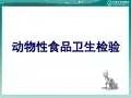 动物性食品卫生检验 第一章 动物性食品污染综述