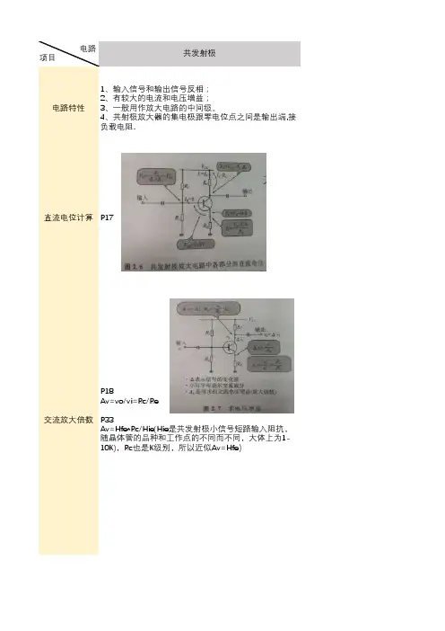《晶体管电路设计》铃木雅臣,模电,读后总结