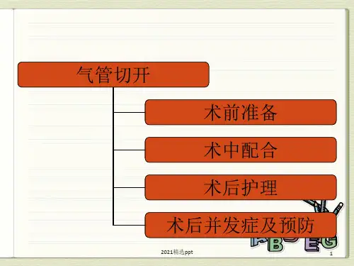 气管切开术护理配合ppt课件
