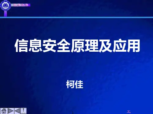 信息系统安全概述 PPT课件