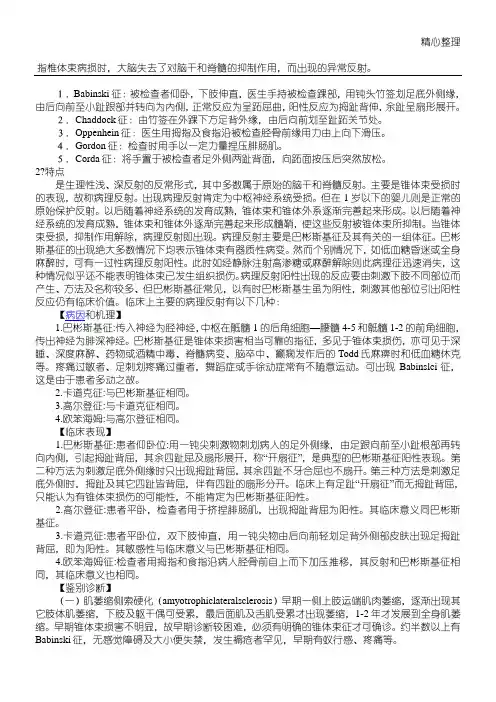 病理反射检查