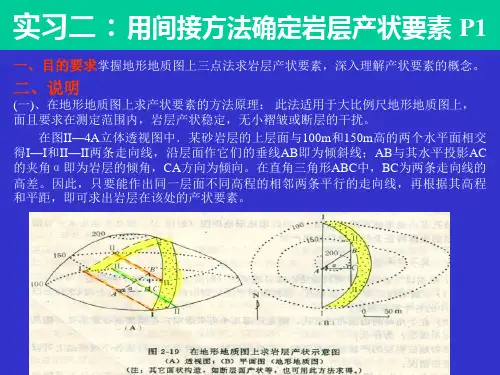 实习二(三点法求产状)