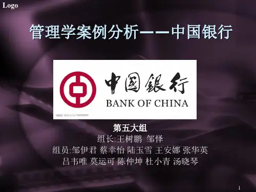 [总]中国银行案例分析