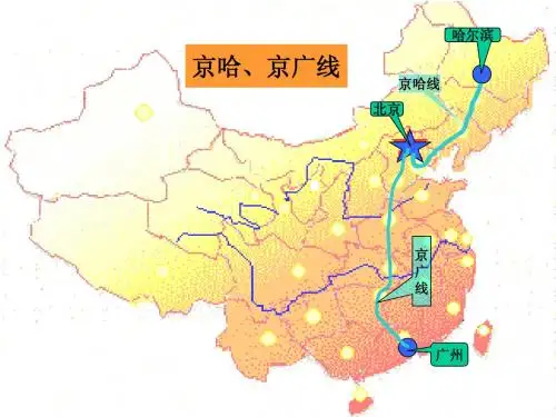 中国主要铁路干线
