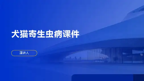 犬猫寄生虫病课件