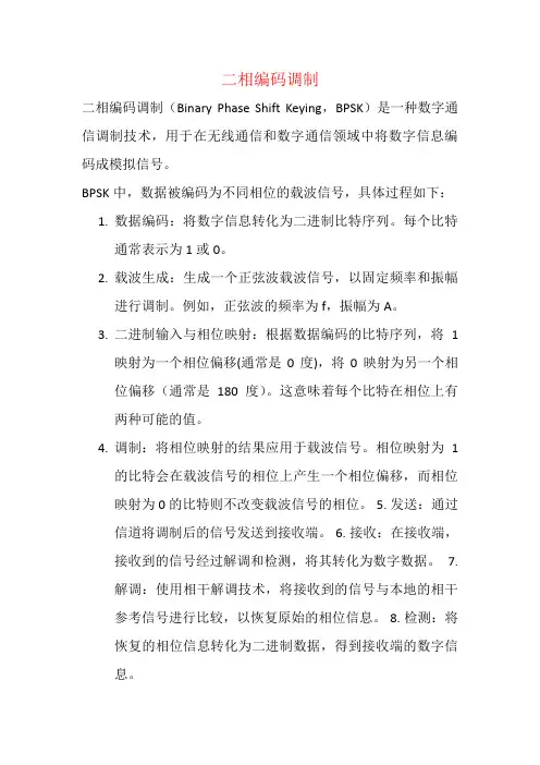 二相编码调制