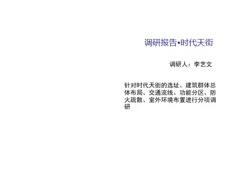 商业业态调研分析