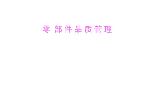 广州本田零部件品质管理(PPT 15页)