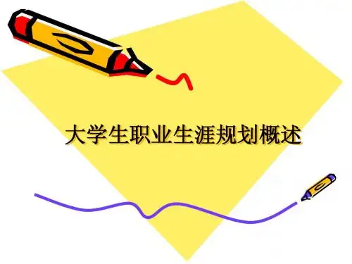 职业生涯规划概述(新)(1)