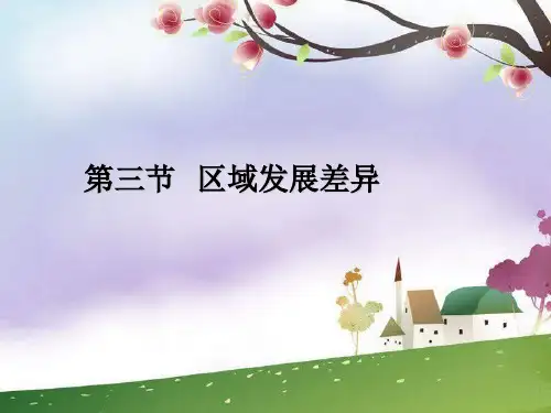 《区域发展差异》ppt课件