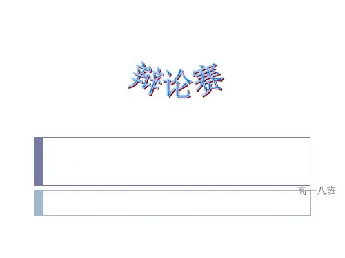 现实与理想辩论ppt课件
