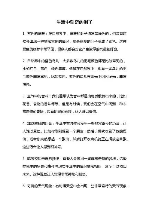 生活中刻奇的例子