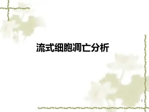 流式细胞凋亡分析PPT课件