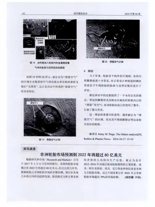 非洲轮胎市场预测到2022年将超过80亿美元