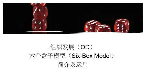 《OD 六个盒子模型与运用》