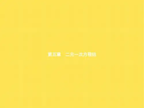 北师大版八年级数学上册课件 5.1