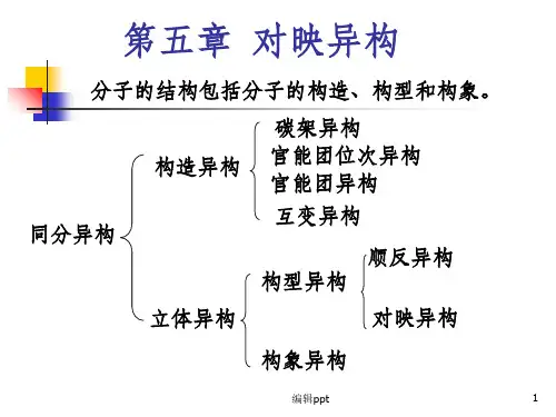 有机化学第五章对映异构
