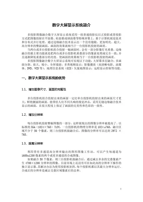 大屏简介