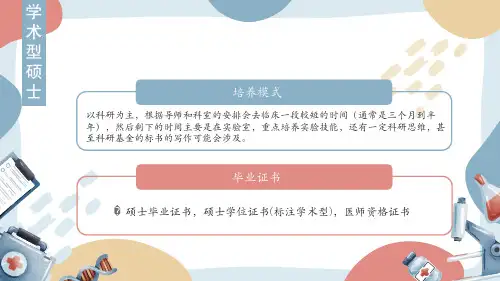 临床医学学硕与专硕区别