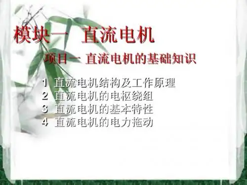 1.直流电机