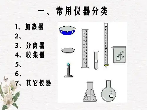 高中的化学常用实验仪器.ppt