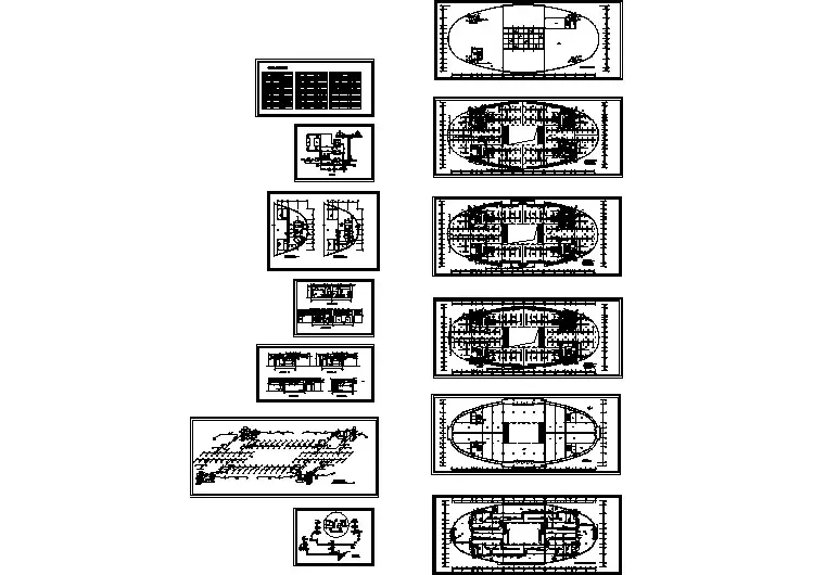 某大型暖通空调系统整套cad施工方案图纸（大院设计）