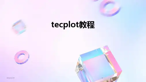 2024版tecplot教程[1]