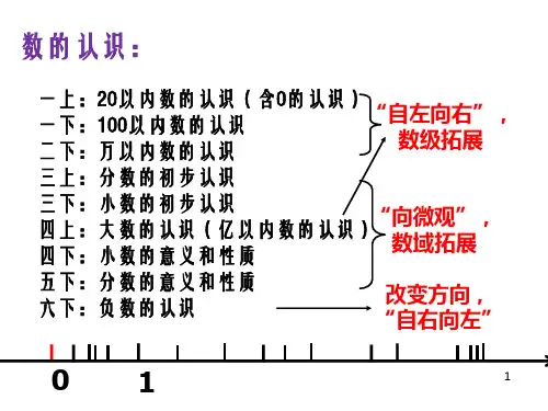 数认识讲座ppt课件