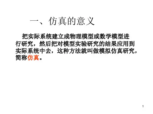 1什么是仿真