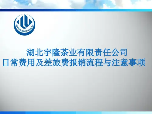 《费用报销PPT》
