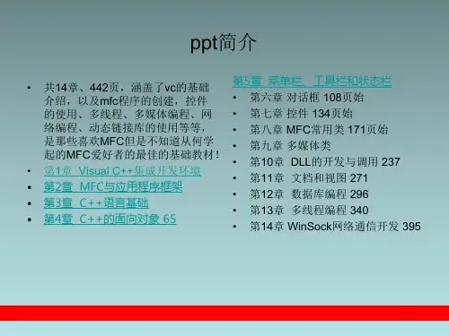 C++_MFC基础教程(初学者)_