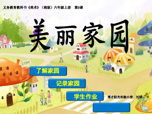 六年级上册第三课美术教学课件