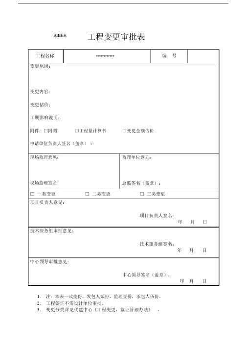 工程变更申请表.doc