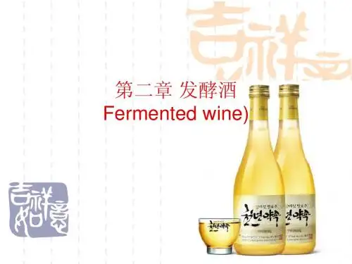 第二章 发酵酒