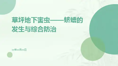 草坪地下害虫——蛴螬的发生与综合防治