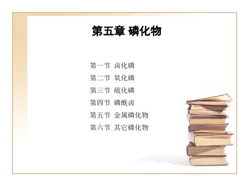 磷化工教学课件-第5章-磷化合物