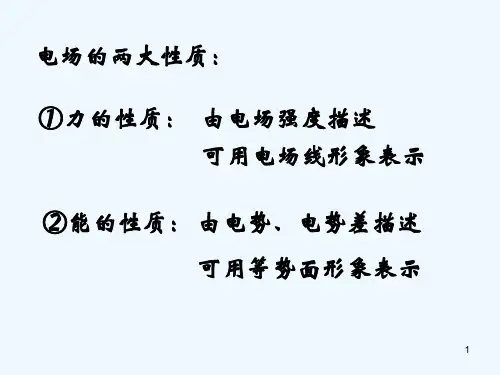 电势差与电场强度的关系-PPT课件