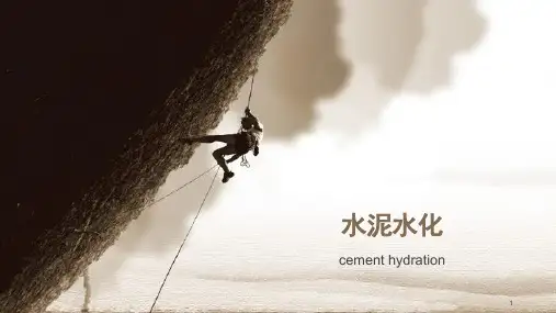 水泥水化