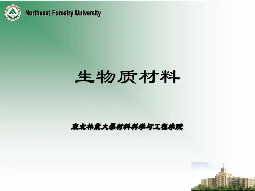 第五章-淀粉基材料讲义