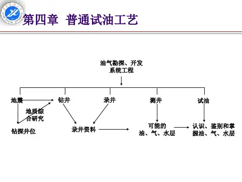 普通试油工艺